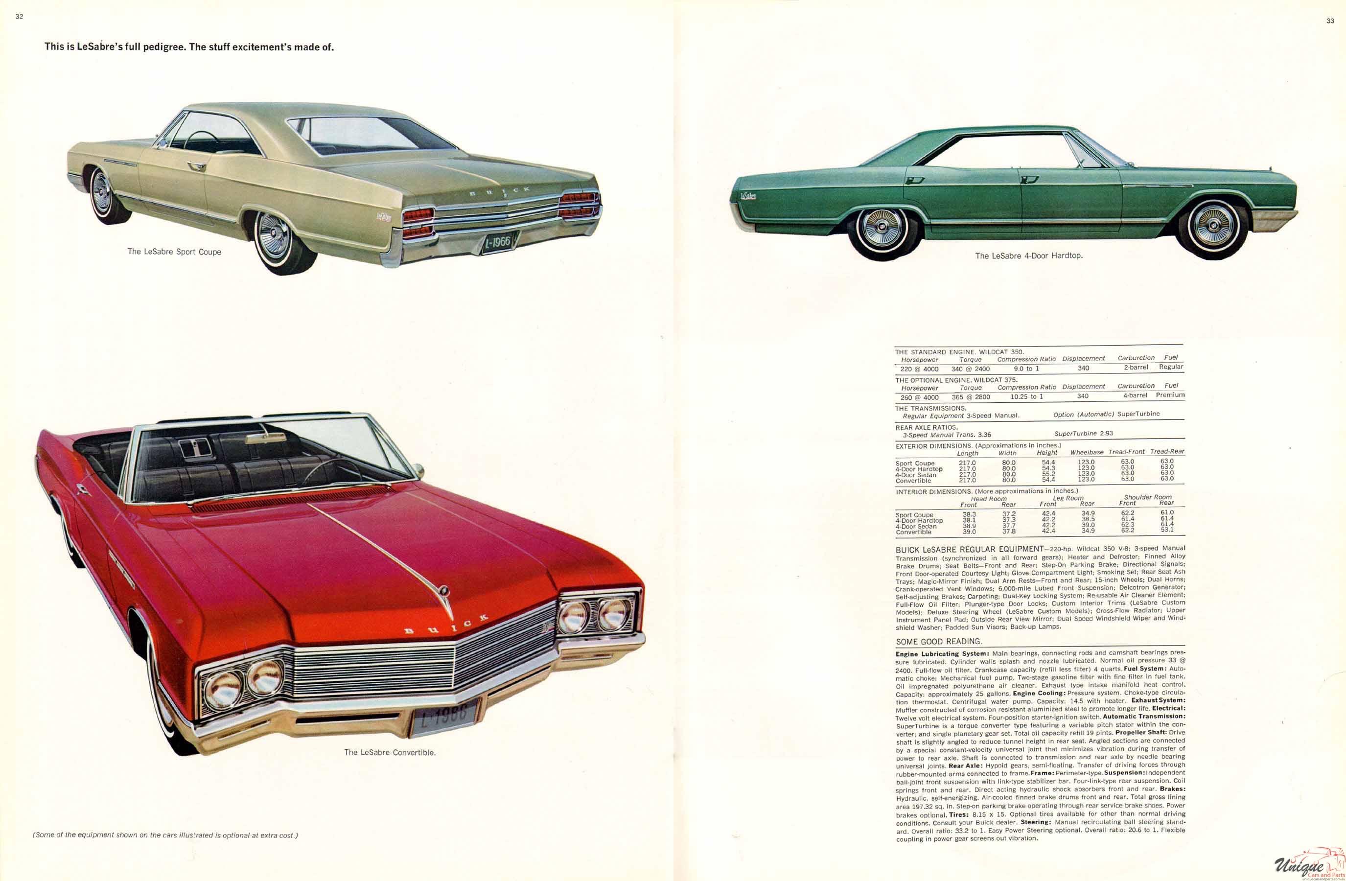 1966 Buick Prestige Brochure Page 7